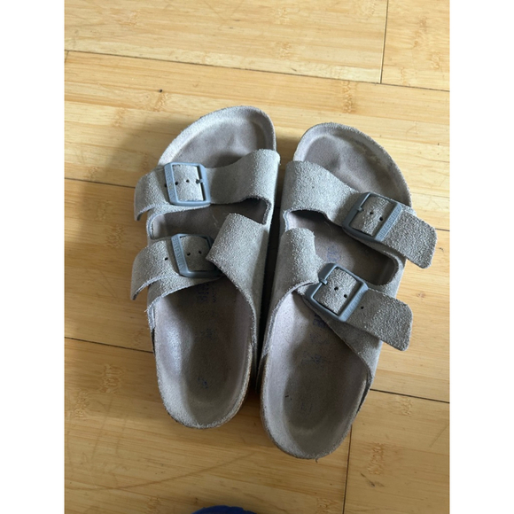 Birkenstock Shoes - Birkenstock size 37 grey sandals